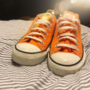 Orange Chuck Taylor Shoes